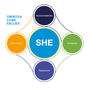 omnova core values graphic